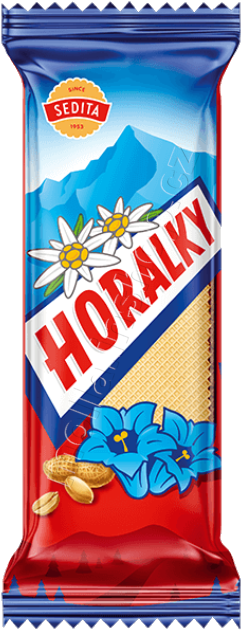Horalky arašídové 50g/56ks Sedita