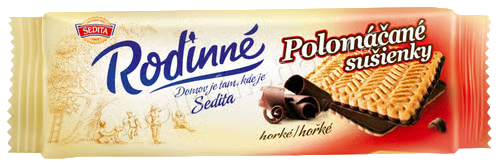 Sušenky polomáčené hořké 100g/25ks SEDITA