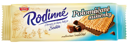 Sušenky polomáčené mléčné 100g/25ks SEDITA