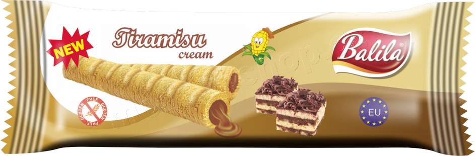 Balila tiramisu 18g/48ks kukuřičné trubičky