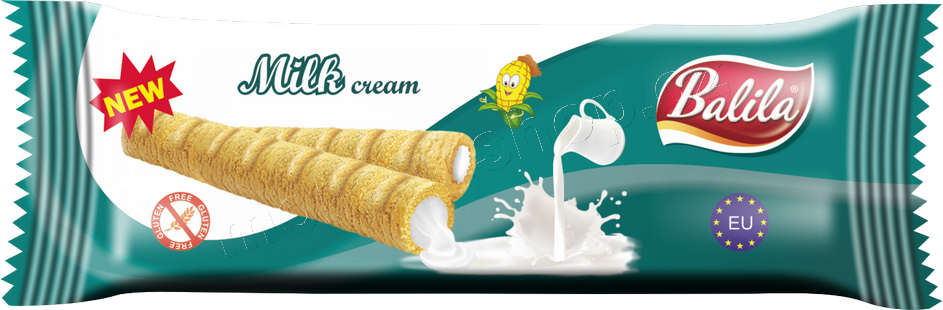 Balila mléko 18g/48ks kukuřičné trubičky