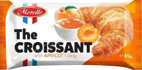 Croissant meruňka 45g/24ks Lukas apricot 