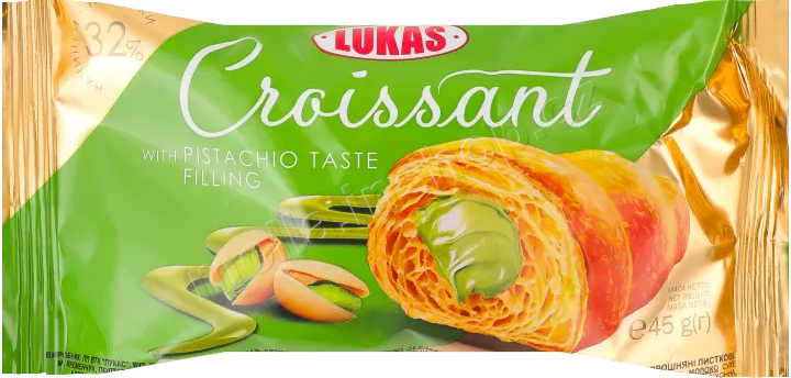 Croissant pistácie 45g/24ks Lukas