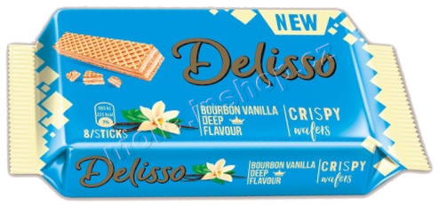 Delisso sv.modré 40g/24ks s vanilkovým krémem