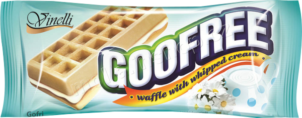Goofree smetanové 50g/12ks vafle 