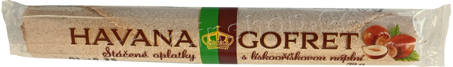HT Havana oříšek 39g/35ks trubička doutník