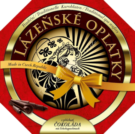 Láz.oplatky čokoláda 175g/24ks  JIPO
