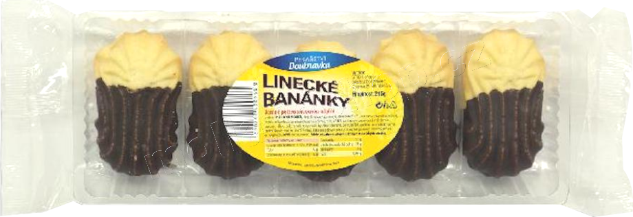 Linecké banánky 215g/24ks Doubravka