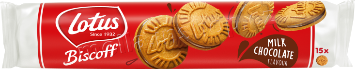 Lotus Biscoff čokoláda 150g/9ks Sandwich slepované