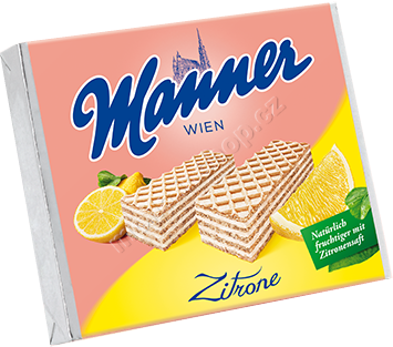 Manner oplatky Citronové  75g/12ks