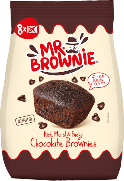 Mr.Brownie čokoláda 200g/12ks sáček