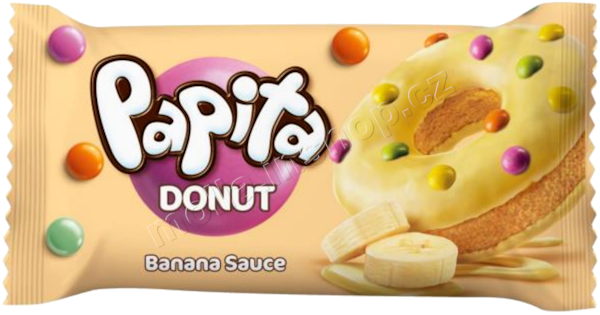 Papita Donut Banán 40g/24ks
