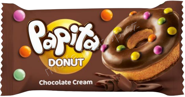 Papita Donut Čokoláda 40g/24ks