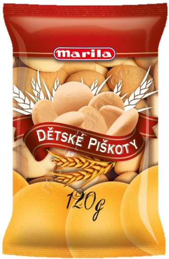 Piškoty dětské RETRO 120g/28ks MARILA