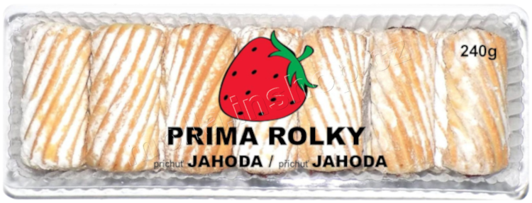 Prima rolky Jahoda 240g/20ks