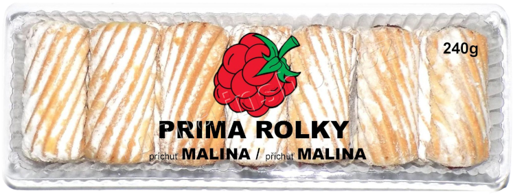 Prima rolky malina 240g/20ks