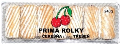 Prima rolky třešeň 240g/20ks