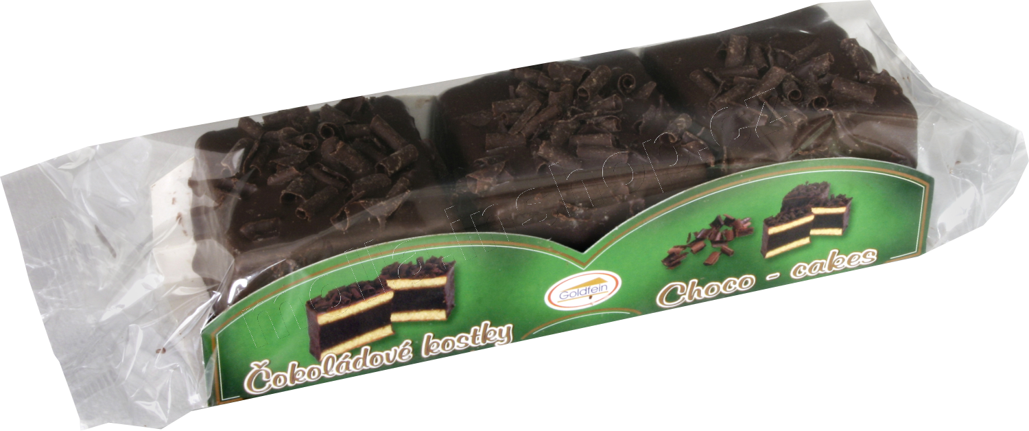 Čokoládové kostky 270g/10ks Goldfein