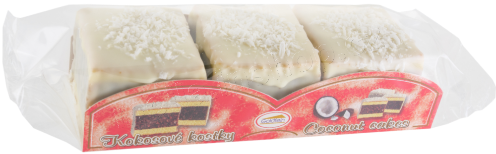 Kokosové kostky 270g/10ks Goldfein