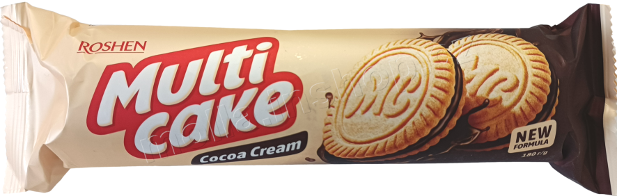 Roshen Multi Cake kakaový kr. 180g/28ks Sušenky slepované