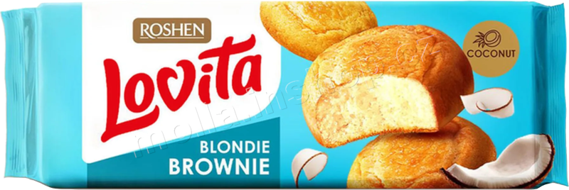 Roshen Lovita Coconut 152g/21ks Blondie Brownie