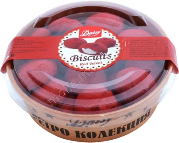 Retro Red Velvet 200g/8ks Pečivo Daisy