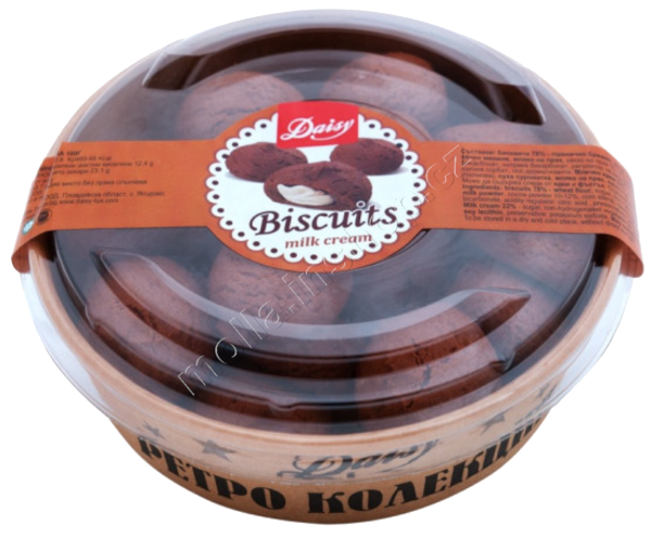 Retro Milk (tmavé) 200g/8ks Pečivo Daisy mléko