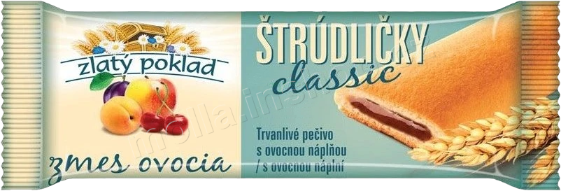 Štrudlík mix ovoce 21g/36ks Zlatý poklad
