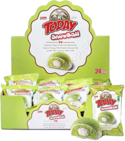 TODAY SNOWBALL pistácie 50g/24ks