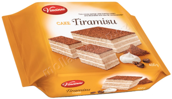 Vincini Tiramisu cake 400g/6ks Torta  Vincinni