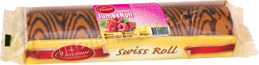 Vincini - roláda malina 300g/10ks Jumbo roll