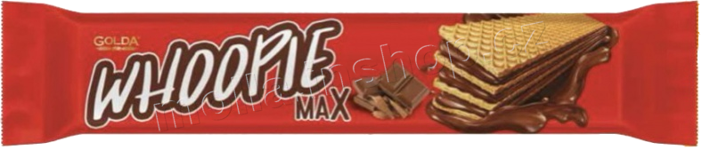 Whoopie max opl. s kak.krém. 50g/24ks červené Golda 