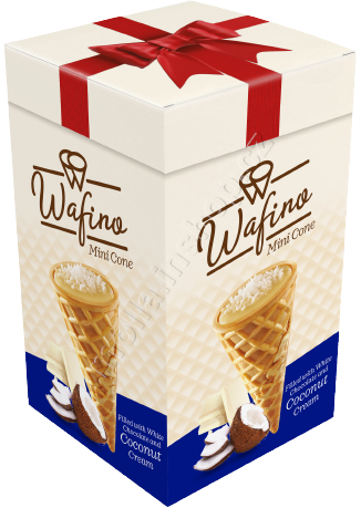 Wafino kokosové kornoutky 180g/12ks  /18x10g/
