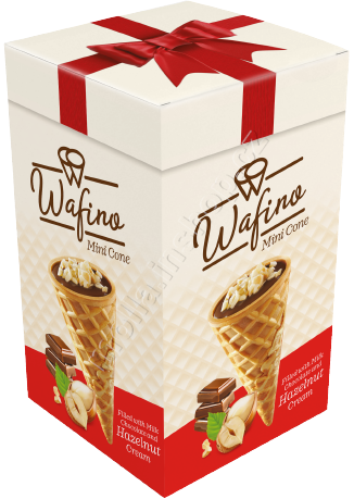 Wafino lískooříškové kornoutky 180g/12ks  /18x10g/