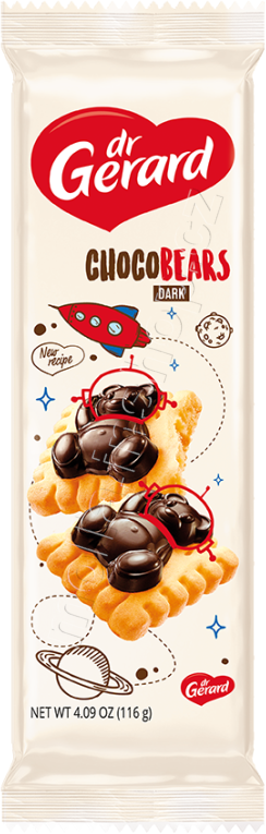 Gerard-KreMisie DARK DRM 175g/18ks Little Chocobears