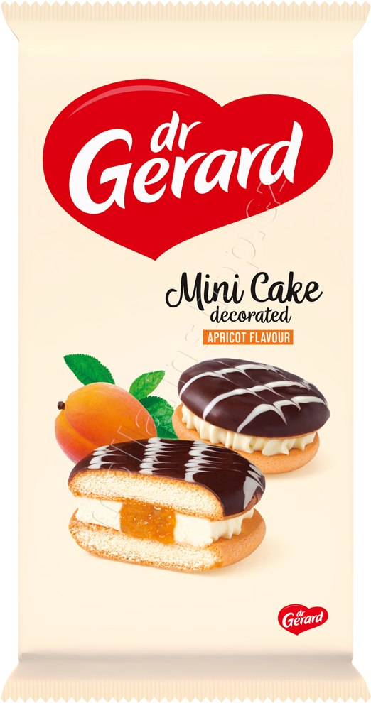 Gerard-Mini cake meruňka 165g/12ks