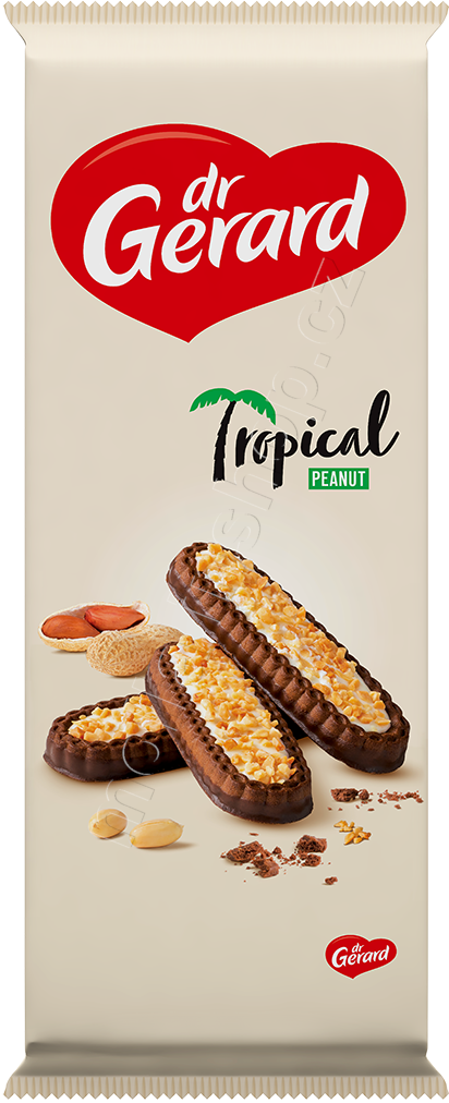 Gerard-Tropical peanut 180g/14ks Primusky