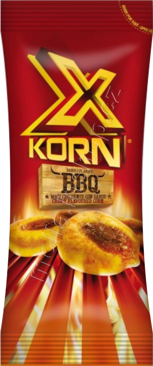 X KORN BARBEQUE -pražená kukuřice 32g/36ks