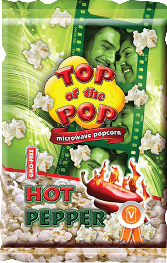 Popcorn Hot Pepper/Chili  100g/15ks