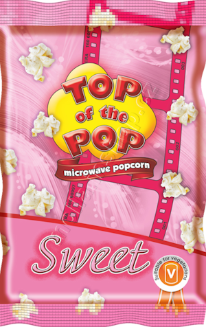 Popcorn se sladidlem 100g/15ks  NEW