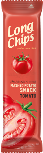 Long Chips Rajče 75g/20ks  Bramborový snack