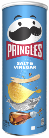 Pringles Sůl ocet 165g/19ks Salt Vinegar