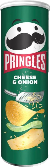 Pringles Cheese a onion 165g/19ks 
