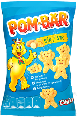 Chio POM-BAR Sýr 50g/12ks POM-BÄR medvídci
