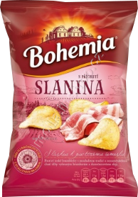 Boh.Chips slanina 60g/18ks Bohemia