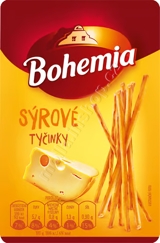 Boh. Sýrové tyčinky 80g/30ks Bohemia