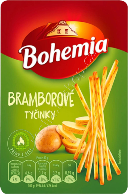 Boh. Bramborové tyčinky 80g/30ks Bohemia