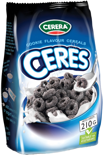 CERES Cereo cer.kakaové kroužky 210g/12ks