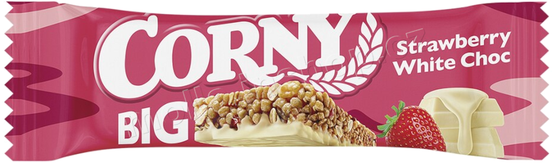 Corny BIG Bílá jahoda 40g/24ks