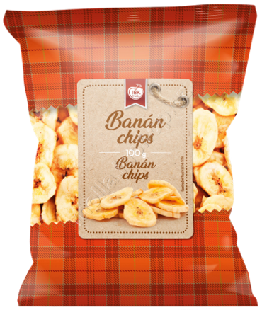 SP Banán chips 100g/15ks